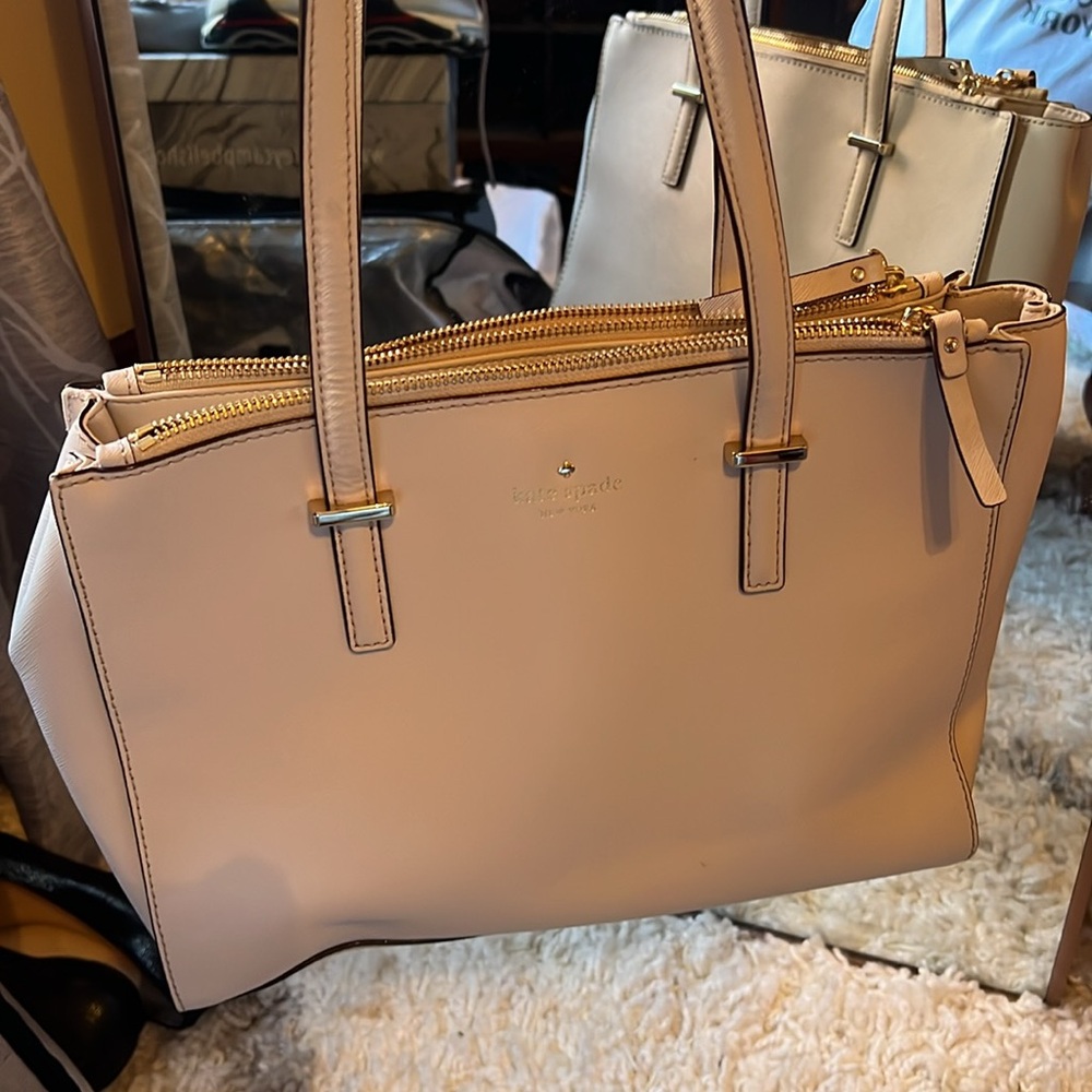 Light pink/blush/ pale pink  Kate spade shoulder bag